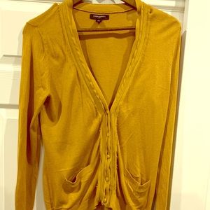 Banana Republic Yellow Cardigan- Medium
